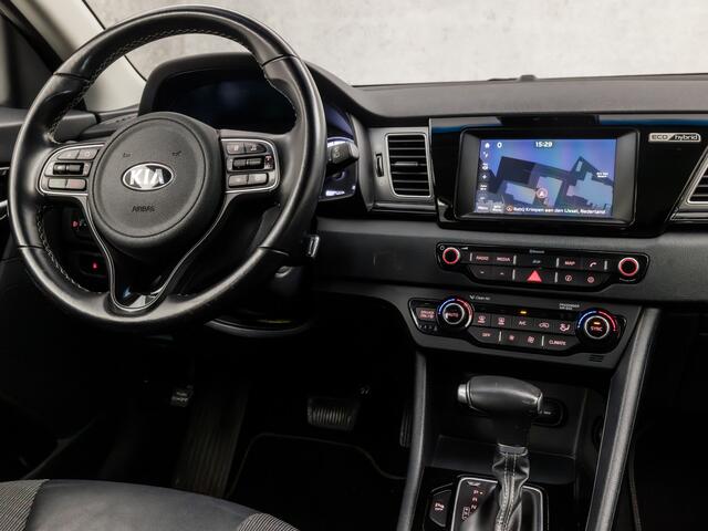KIA Niro 1.6 GDi Hybrid DynamicLine 142Pk Automaat (APPLE CARPLAY, NAVIGATIE, CLIMATE, CAMERA, GETINT GLAS, SPORTSTOELEN, LEDER, LANE ASSIST, NIEUWE APK, NIEUWSTAAT)