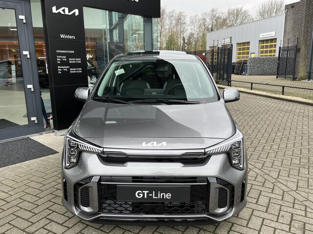 KIA PICANTO 1.0 DPI GT-Line ECC Cr.Control Navi+Camera BT+USB SK-dak Leder 16"LMV Keyless LED Tot 10jr.Garantie
