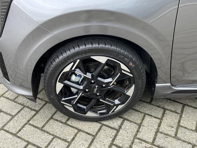 KIA PICANTO 1.0 DPI GT-Line ECC Cr.Control Navi+Camera BT+USB SK-dak Leder 16"LMV Keyless LED Tot 10jr.Garantie