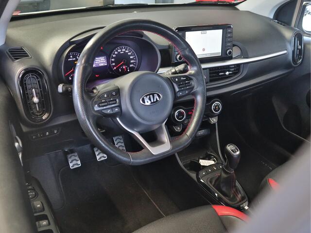 KIA PICANTO 1.0 T-GDI GT-Line 100 PK Leder | Stoelverwarming | Keyless | Climate Control | tot 10 jaar Garantie