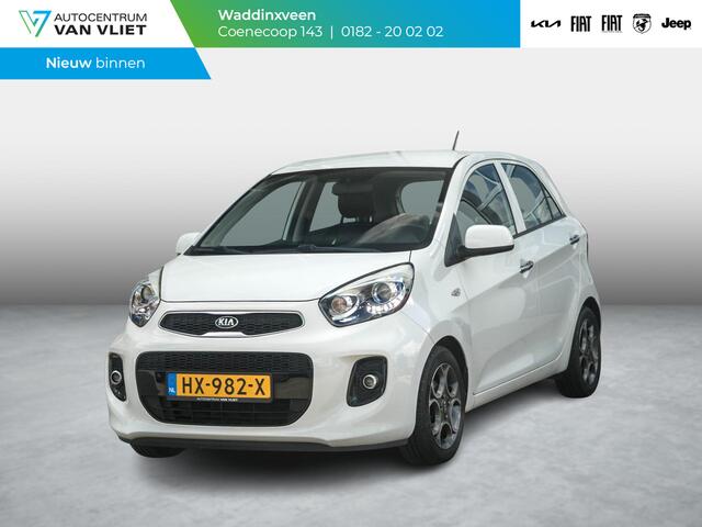 KIA PICANTO 1.0 CVVT DynamicLine l half leder half alcantara l cruise control l climate control