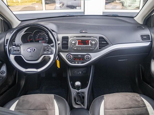 KIA PICANTO 1.0 CVVT DynamicLine l half leder half alcantara l cruise control l climate control