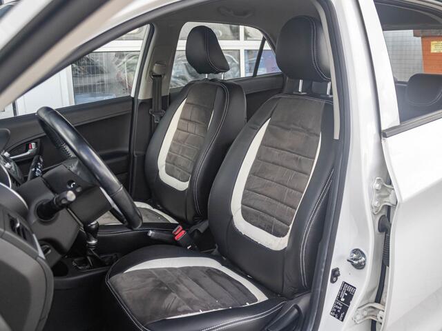 KIA PICANTO 1.0 CVVT DynamicLine l half leder half alcantara l cruise control l climate control