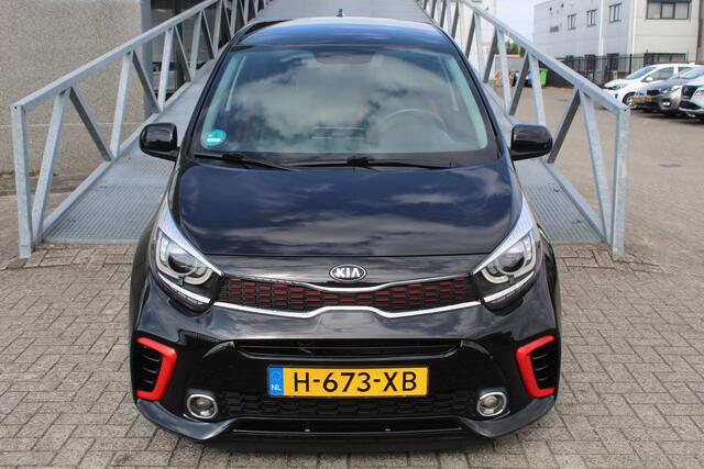 KIA PICANTO 1.0 MPi GT-Line Edition Navigatie/Achteruitrijcamera/Cruise control/Climate control/Apple carplay/LED koplampen/15'' Lichtmetalen velgen/Elektrisch inklapbare spiegels/Elektrische ramen.
