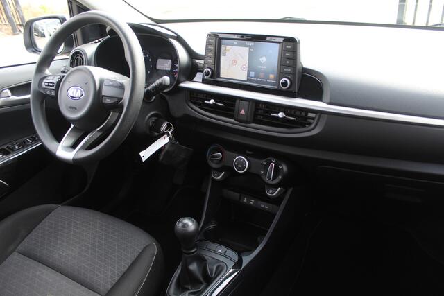 KIA PICANTO 1.0 CVVT ComfortPlusLine Navigator Navigatie/Apple carplay/Achteruitrijcamera/Airco/Elektrische ramen/Elektrisch verstelbare spiegels/Lichtmetalen velgen.