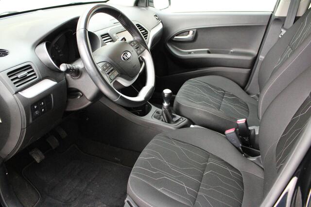 KIA PICANTO 1.0 CVVT ComfortPlusLine Navigator | climate | navigatie | bluetooth | camera | cruise control | reservewiel | 4x elektr. spiegels