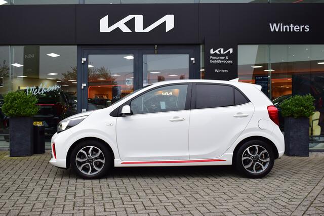 KIA PICANTO 1.0 MPi GT-Line Edition 5-Drs | Airco | Cruise Control | Navigatie | Camera | Leder | 15"LMV | Tot 10Jr. Kia-Garantie