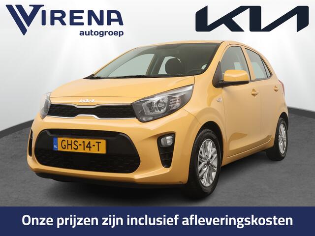 KIA PICANTO 1.0 DPi DynamicLine - Cruise Control - Apple/Android Carplay - DAB - Lichtmetalen Velgen 14" - Airco - Fabrieksgarantie Tot 2031