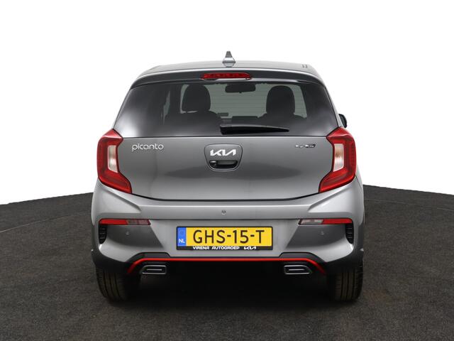 KIA PICANTO 1.0 DPi GT-Line Apple Carplay/Android Auto - Cruise Control - Lederen Bekleding - Navigatie - Achteruitrijcamera - Fabrieksgarantie tot 08-2031