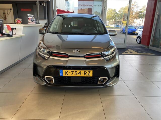 KIA PICANTO 1.0 DPi GT-Line,1e Eigenaar,Dealeronderhouden,Navigatie,Achteruitrijcamera,Spraakbediening,Leder,Keyless,Climate&Cruisecontrol,Achteruitrijsensoren,15 Inch Lmv