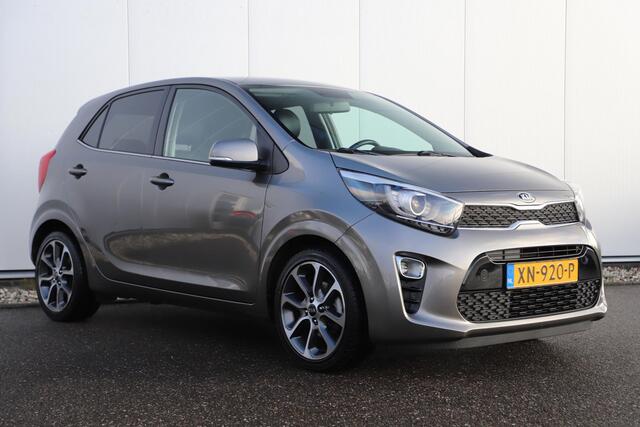 KIA PICANTO 1.0 CVVT Design Edition Leder Navigatie Achteruitrijcamera Carplay Android Climate Cruise Control 16 inch LMV