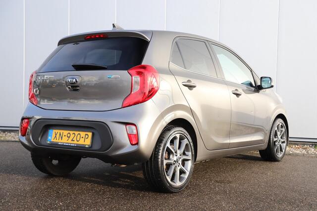 KIA PICANTO 1.0 CVVT Design Edition Leder Navigatie Achteruitrijcamera Carplay Android Climate Cruise Control 16 inch LMV