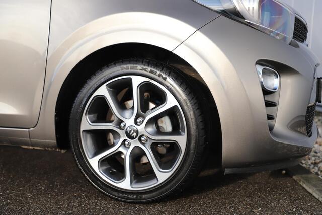 KIA PICANTO 1.0 CVVT Design Edition Leder Navigatie Achteruitrijcamera Carplay Android Climate Cruise Control 16 inch LMV