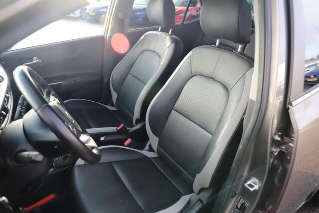 KIA PICANTO 1.0 CVVT Design Edition Leder Navigatie Achteruitrijcamera Carplay Android Climate Cruise Control 16 inch LMV