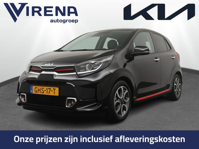 KIA PICANTO 1.0 DPi GT-Line Airco - Apple Carlpay/Android Auto - Cruise Control - Climate Control - Navigatie - Achteruitrijcamera - Fabrieksgarantie tot 08-2031