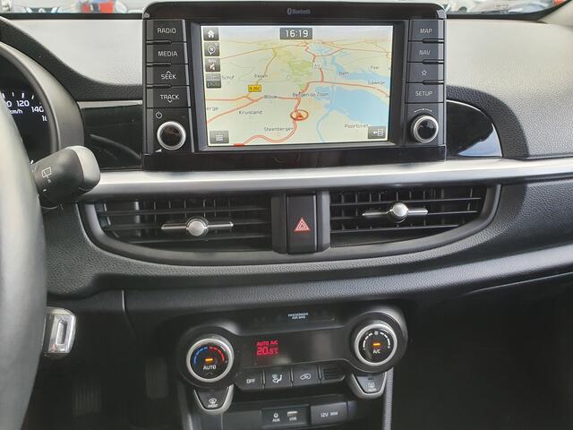 KIA PICANTO 1.0 CVVT Design Edition Navigatie, Climate Control, Cruise Control, Leder, 16"Lm, Achteruitrijcamera
