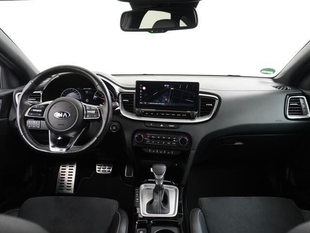 KIA PRO CEE D ProCeed 1.5T 160PK AUT-7 GT-Plus Line Virtual Cockpit Navi Camera Ecc Apple Carplay Android Auto Adap.Cruise Stoel+Bank+Stuurverwarming Pdc Keyless DAB Lmv 18" Led Dodehoekdetector Rijstrooksensor met correctie Elek.Achterklep Verkeersbord detectie Uitpar