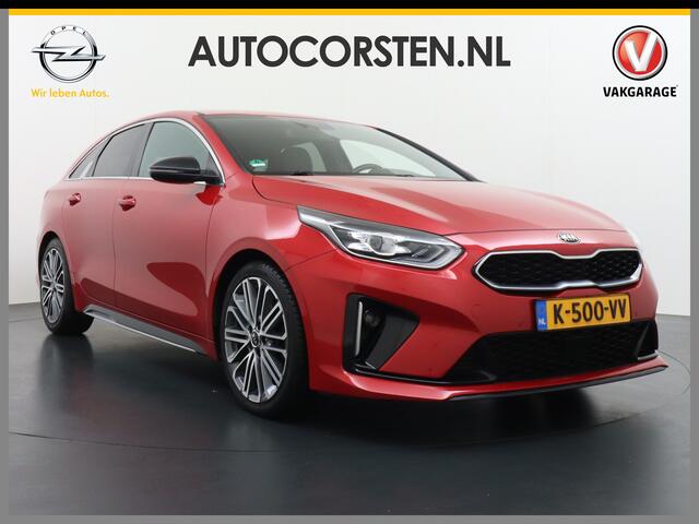 KIA PRO CEE D ProCeed 1.5T 160PK AUT-7 GT-Plus Line MHEV Virtual Cockpit Navi Camera Ecc Apple Carplay Android Auto Adap.Cruise Stoel+Bank+Stuurverwarming Pdc Keyless DAB Lmv 18" Led Dodehoekdetector Rijstrooksensor met correctie Elek.Achterklep Verkeersbord detectie U