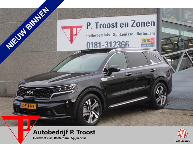 KIA SORENTO 1.6 T-GDI Plug-in Hybrid 4WD Edition 7p. 1ste Eigenaar/Panoramadak/Navigatie/Applecarplay/Bose audio/Lederen bekleding/360 Camera/Stoelverwarming voor en achter/Stuurverwarming/Stoelverkoeling/Adaptive cruise control/Laneassist/Electrische best. stoel met
