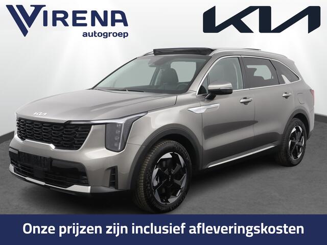 KIA SORENTO 1.6 T-GDi Plug-in Hybrid 4WD DynamicPlusLine 7p. - Schuif-/kanteldak - Stoel-/stuurverwarming - Blind Spot - Navigatie - Cruise Control Adaptief - Fabrieksgarantie tot 11-2032