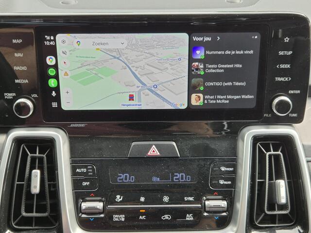 KIA SORENTO 1.6 T-GDI Plug-in Hybrid 4WD DynamicPlusLine 7p. / 7 Persoons / Fabrieksgarantie 31-01-2029 / Automaat / Trekhaak afneembaar / Trekgewicht 1450 kg / Bose Audio Systeem / Stuur-, en Stoelverwarming / Adaptief CC / Elektrische achterklep / Achteruitrijcame