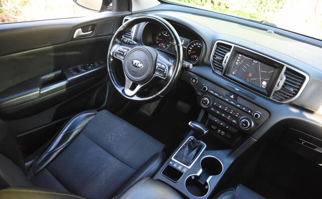 KIA SPORTAGE 1.6 T-GDI 4WD DynamicPlusLine autyomaat / camera / verwarmd stuur / stoelverwarming / lane assist / climate control / cruise control / AUX/USB / navigatie