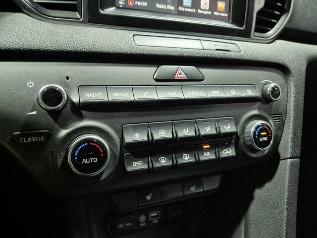 KIA SPORTAGE 1.6 GDI Style Edition , lederen bekleding, voorstoelen verwarmd, Apple Carplay/Android Auto