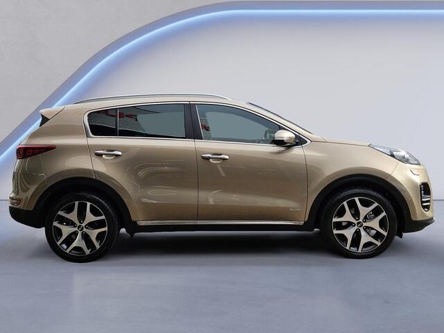 KIA SPORTAGE 1.6 T-GDI 4WD GT-Line /Apple Carplay/Leder/Stoel-Stuurverwarming/Parkeersens. V+A+Cam/Elektr. Klep/JBL Audio/Dodehoekdetectie/(MET GARANTIE*)
