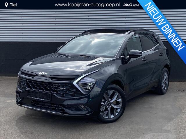 KIA SPORTAGE 1.6 T-GDi Hybrid GT-Line Panoramisch schuif- /kanteldak, Stoel- & Stuurwiel verwarmd, Apple CarPlay/Android Auto, keyless, achteruitrij camera, adaptieve cruise control, elektr. verstelbare zetel, keyless