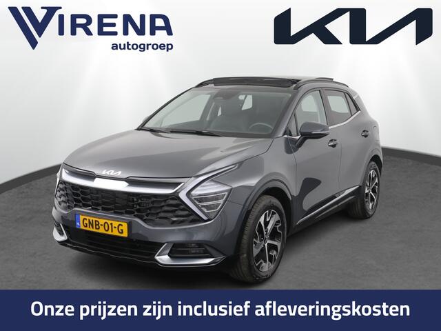 KIA SPORTAGE 1.6 T-GDi Hybrid DynamicPlusLine - Kantel/Schuifdak - Stoel en stuur verwarming - Parkeersensoren - Navigatie- Fabrieksgarantie tot 10-2031