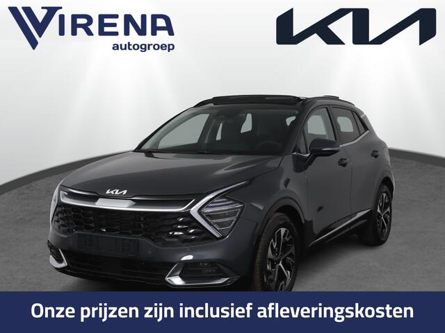 KIA SPORTAGE 1.6 T-GDi MHEV DynamicPlusLine Apple Carplay/Android Auto - Elektrisch bedienbare voorstoelen - Elektrisch glazen panorama-dak - Navigatie - Fabrieksgarantie tot 02-2032