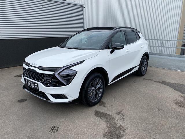 KIA SPORTAGE 1.6 T-GDi Hybrid GT-Line Schuif-/kantel dak, Stoel- & stuurwielverwarming, Dodehoekdetectie, Parkeersensoren voor + achter, Leder/alcantara, LED