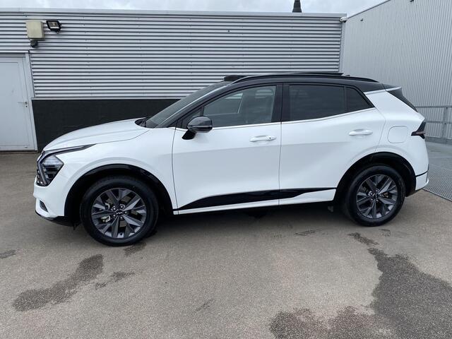 KIA SPORTAGE 1.6 T-GDi Hybrid GT-Line Schuif-/kantel dak, Stoel- & stuurwielverwarming, Dodehoekdetectie, Parkeersensoren voor + achter, Leder/alcantara, LED