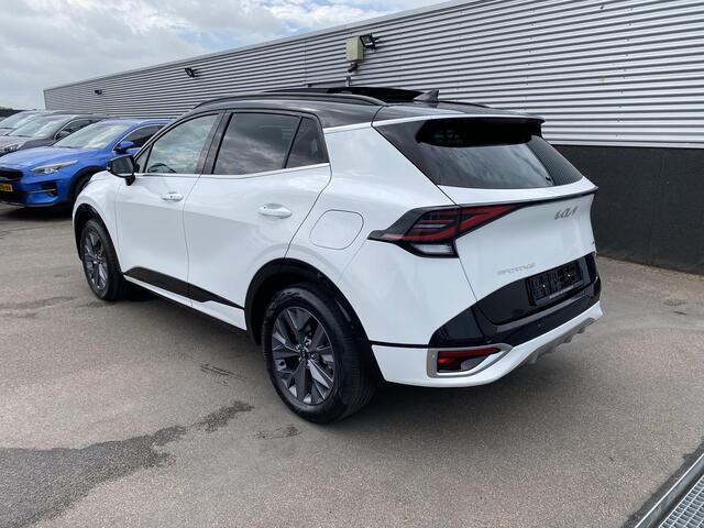 KIA SPORTAGE 1.6 T-GDi Hybrid GT-Line Schuif-/kantel dak, Stoel- & stuurwielverwarming, Dodehoekdetectie, Parkeersensoren voor + achter, Leder/alcantara, LED