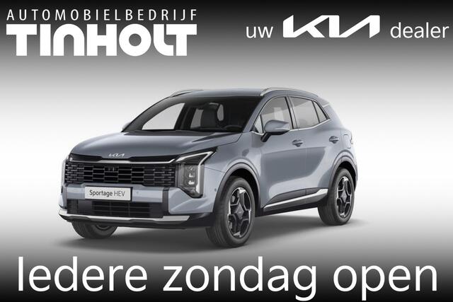 KIA SPORTAGE 1.6 T-GDi Hybrid DynamicPlusLine - Direct uit voorraad leverbaar - LUNAR SILVER