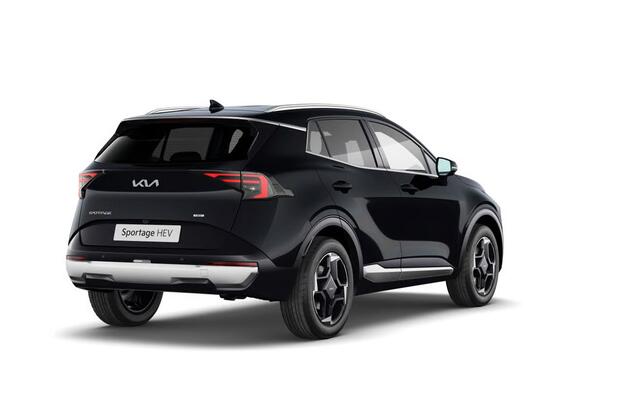 KIA SPORTAGE 1.6 T-GDi Hybrid DynamicLine - Direct uit voorraad leverbaar - PEARL BLACK