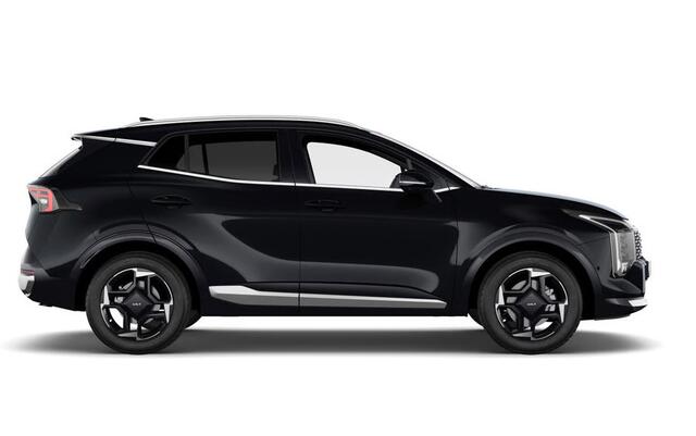 KIA SPORTAGE 1.6 T-GDi Hybrid DynamicLine - Direct uit voorraad leverbaar - PEARL BLACK
