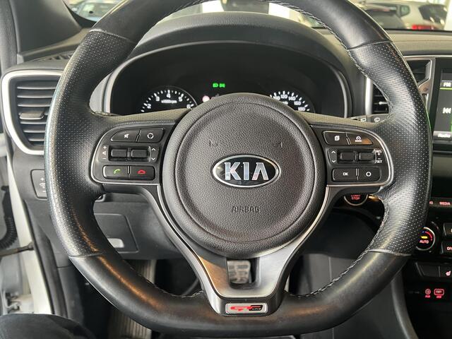 KIA SPORTAGE 1.6 T-GDI 4WD GT-Line AUTOMAAT| Stoel+ Stuurverwarming| Navigatie| Achteruitrijcamera | 19 Inch lm velgen| Smart key| Volledig lederen bekleding