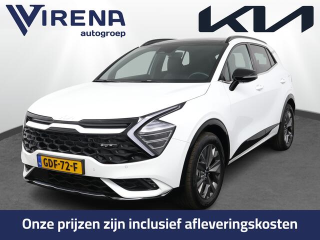 KIA SPORTAGE 1.6 T-GDi Hybrid GT-Line Apple Carplay/Android Auto - Cruise Control - Dodehoekdetectie - Panoramadak -Stoel/Stuurverwarming - Fabrieksgarantie tot 06-2031