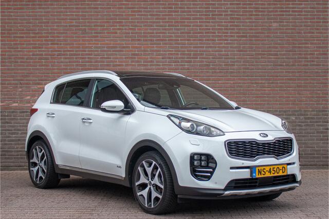 KIA SPORTAGE 1.6 T-GDI DCT-7 4WD GT-PlusLine, Origineel NL, Stoelkoeling, Xenon, JBL, Camera, Panoramadak, Achterbankverwarming.