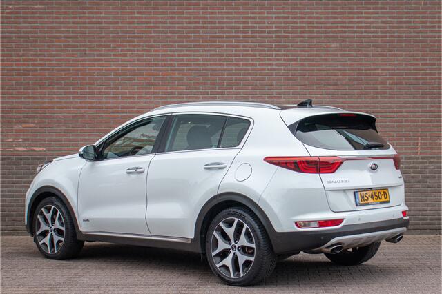 KIA SPORTAGE 1.6 T-GDI DCT-7 4WD GT-PlusLine, Origineel NL, Stoelkoeling, Xenon, JBL, Camera, Panoramadak, Achterbankverwarming.