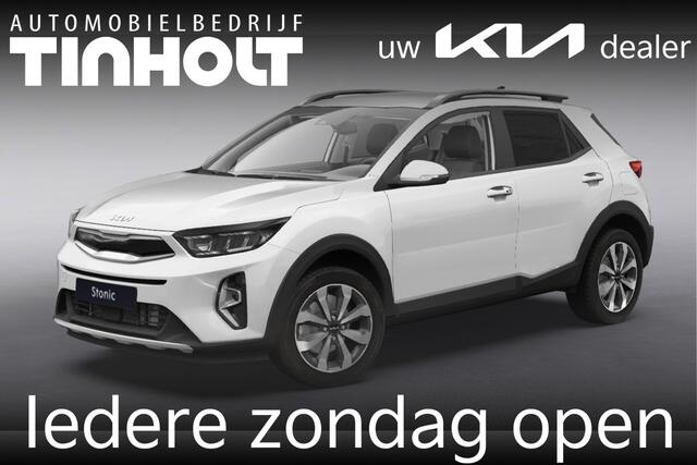 KIA Stonic 1.0 T-GDi MHEV DynamicPlusLine - Direct uit voorraad leverbaar - CLEAR WHITE