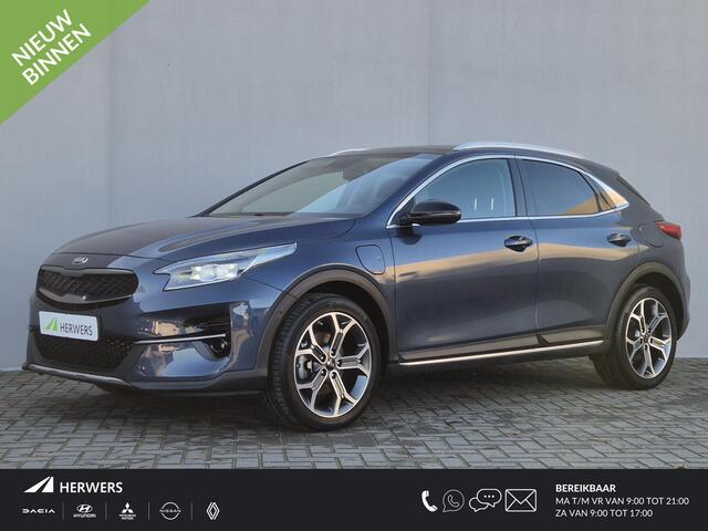KIA Xceed 1.6 GDi PHEV Plug-in ExecutiveLine Automaat / Accu SOH 100% / EAER bereik 42 km bereik stad 54 km / Glazen schuif- en kanteldak / Elektrische achterklep / Trekgewicht 1300 kg /