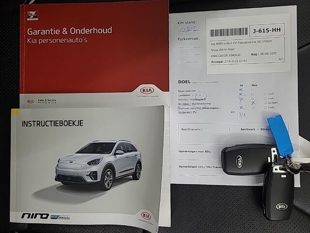 KIA e-Niro ExecutiveLine 64 kWh (204 PK) 1e-Eig. & Dealer-Onderh. BOVAG-Garantie. NL-Auto.