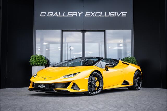Lamborghini Huracán Evo Spyder 5.2 V10 - Giallo Inti | Origineel NL | Dealer O.H. | Lift | Sensonum
