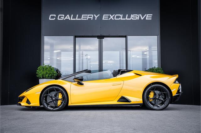 Lamborghini Huracán Evo Spyder 5.2 V10 - Giallo Inti | Origineel NL | Dealer O.H. | Lift | Sensonum