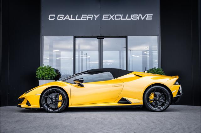Lamborghini Huracán Evo Spyder 5.2 V10 - Giallo Inti | Origineel NL | Dealer O.H. | Lift | Sensonum