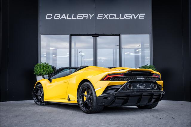Lamborghini Huracán Evo Spyder 5.2 V10 - Giallo Inti | Origineel NL | Dealer O.H. | Lift | Sensonum