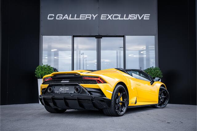 Lamborghini Huracán Evo Spyder 5.2 V10 - Giallo Inti | Origineel NL | Dealer O.H. | Lift | Sensonum