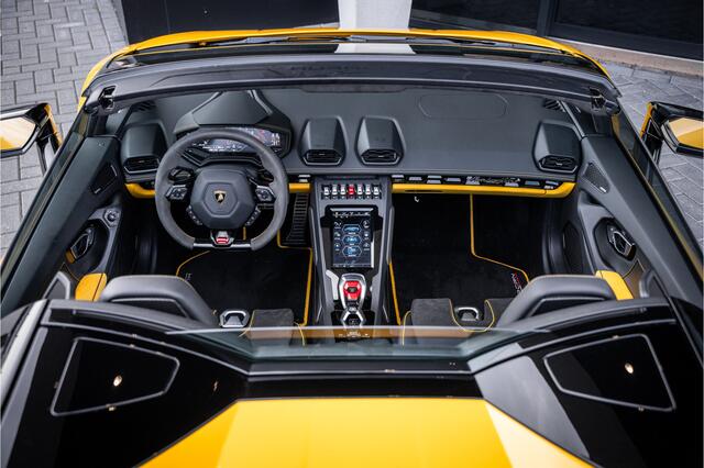 Lamborghini Huracán Evo Spyder 5.2 V10 - Giallo Inti | Origineel NL | Dealer O.H. | Lift | Sensonum